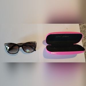 ROBERTO CAVALLI Talitha Square 978S Bronze Brown Metal Filigree Sunglasses